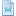 M, Blue, Attribute, document SteelBlue icon
