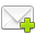 Add, mail WhiteSmoke icon