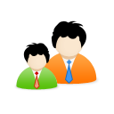 Buddy, group DarkOrange icon