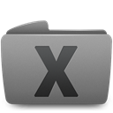 system, Folder Gray icon