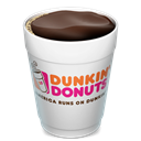 open, dunkin donuts, drink, Coffee Black icon