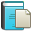document, Library MediumTurquoise icon