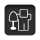 Digg, square DarkSlateGray icon