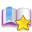 star, bookmarks Black icon