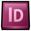 Indesign, adobe Brown icon