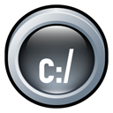 Command, Prompt Black icon