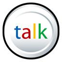 talk, google Black icon