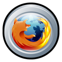 Firefox, mozilla Black icon