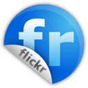 flickr, sticker DodgerBlue icon