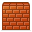Bar, wall, Brick, Firewall SaddleBrown icon