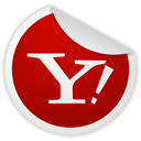 yahoo DarkRed icon