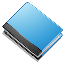 Book, Blue Black icon