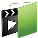 Movies, Folder DarkKhaki icon