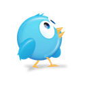 twitter, 6, bird Black icon