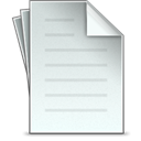 papers, document, File Gainsboro icon