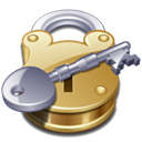 Lock, login, locked Black icon