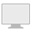 Display, off Silver icon