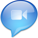 ichat CornflowerBlue icon