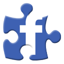 Puzzle, Facebook SteelBlue icon