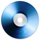 Bluray, disc Black icon