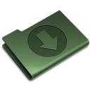 green, download Black icon