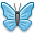 butterfly SkyBlue icon