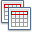 Calendar, Copy WhiteSmoke icon