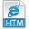 Extension, htm, File SteelBlue icon