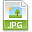 Extension, jpg, File YellowGreen icon