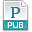 pub, File, Extension LightSeaGreen icon