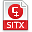 Sitx, Extension, File Crimson icon