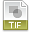 File, Tif, Extension DarkGray icon