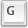 g, Key WhiteSmoke icon