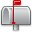 Box, mail DarkGray icon