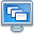 monitor, window LightSlateGray icon