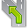 Left, turn, Crossroads, routing DarkGray icon
