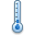 temperature Black icon