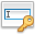 Key, textfield Gainsboro icon