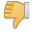 thumb, Down SandyBrown icon