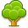 Tree YellowGreen icon