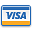 payment, Credit card, visa SteelBlue icon