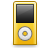 ipod, yellow, Apple, nano DarkSlateGray icon