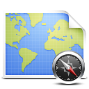 Map CornflowerBlue icon