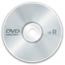 Dvd+r LightGray icon