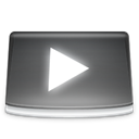 videos, Folder DimGray icon