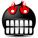 Anger Black icon