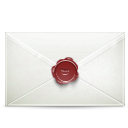 envelope, secret, Email, mail WhiteSmoke icon