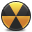 Radioactive, danger DarkSlateGray icon