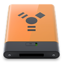 B, Orange, Firewire SandyBrown icon