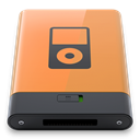 Orange, ipod, B SandyBrown icon
